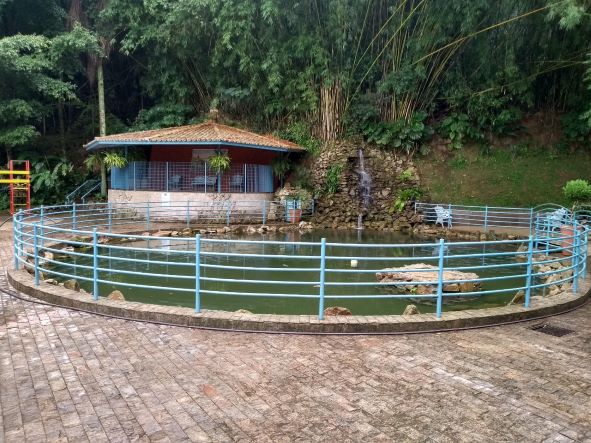 Parque com as fontes Santo Agostinho e Santa Luzia